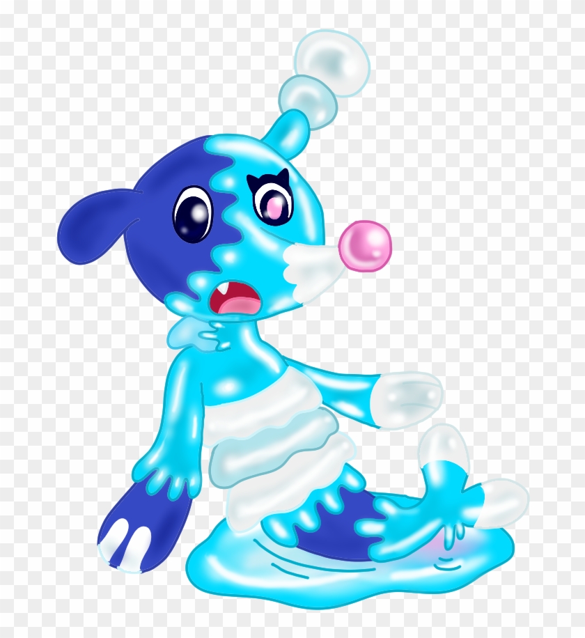 Popplio's Evolving - Cartoon Clipart