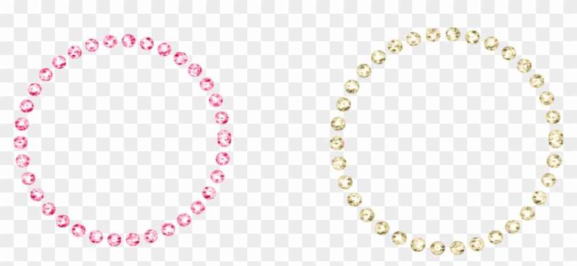 Share This Image - Transparent Diamond Circle Clipart