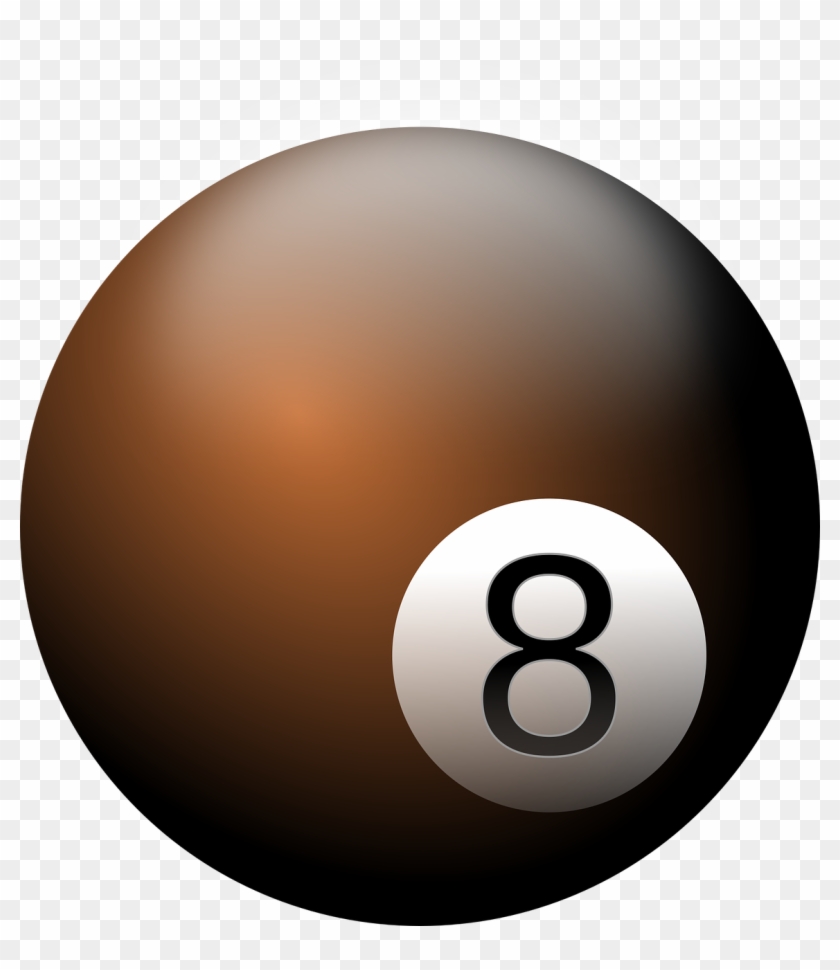 Eight Ball Billiard Billiard Ball Png Image - Billiard Ball Clipart