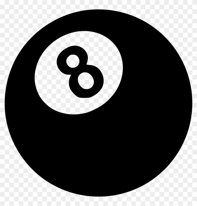 Eight Ball Comments - Eight Ball Svg Clipart #4750245