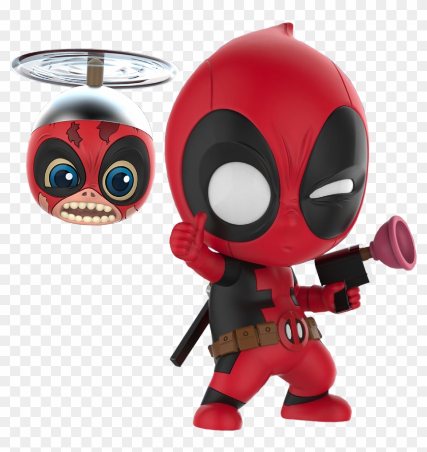 Deadpool With Headpool Cosbaby Hot Toys Bobble Head - ホット トイズ Hot Toys コス ベイビー マーベル コミック サイズ S デッド プール & Clipart