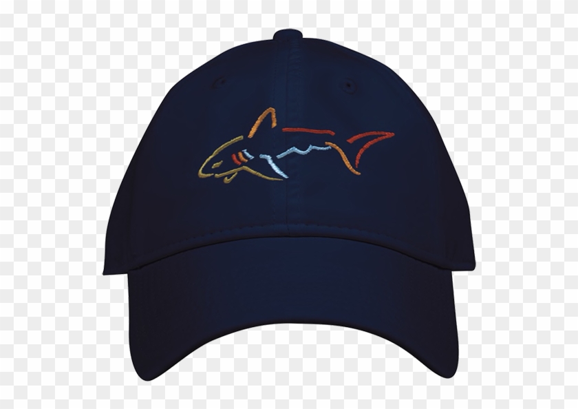 Navy - Greg Norman Shark Hat Clipart #4750454