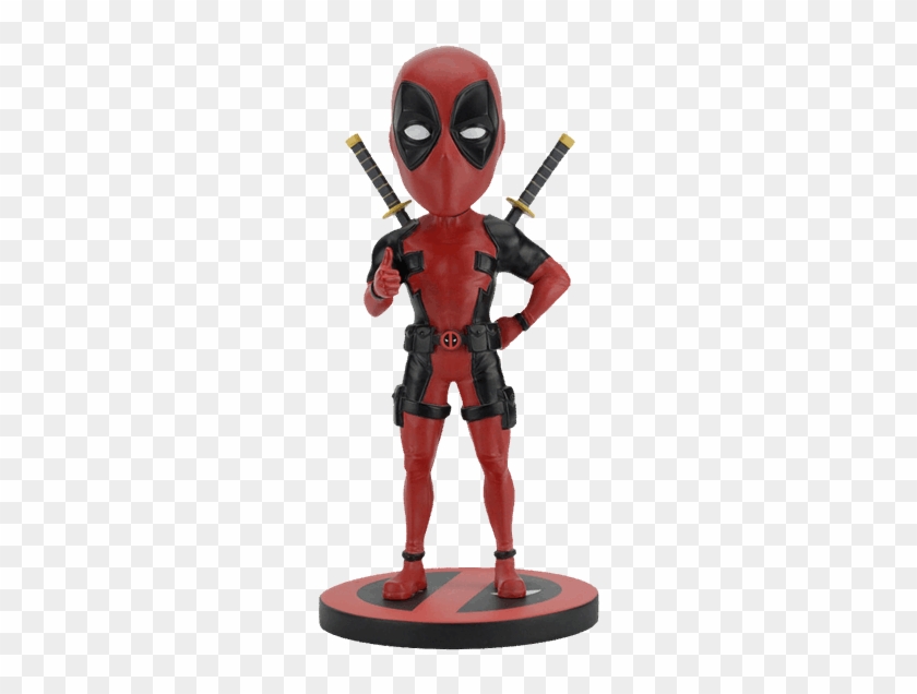 Statues And Figurines - Deadpool Neca Head Knocker Clipart #4750492