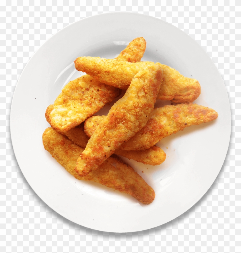 Chicken-strips - French Fries Clipart #4750493