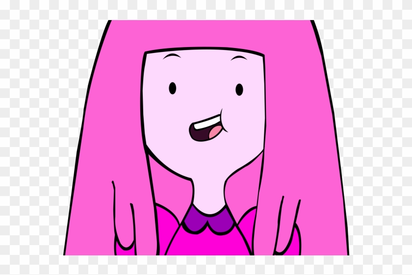 Adventure Time Clipart Princess Bubblegum - Princess Bubblegum Face Png Transparent Png