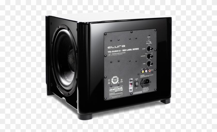Elura Trisub 10 Iso Back Screenless - Subwoofer Clipart