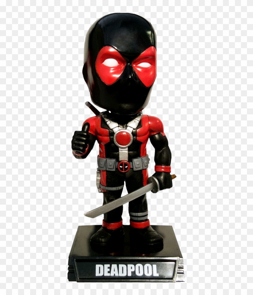 Weapon X Deadpool Wacky Wobbler Bobble Head - Figurine Clipart