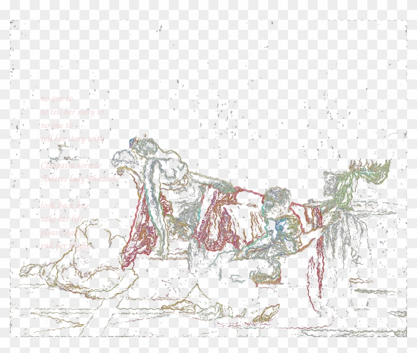 Lady Pharaoh - Sketch Clipart #4751700