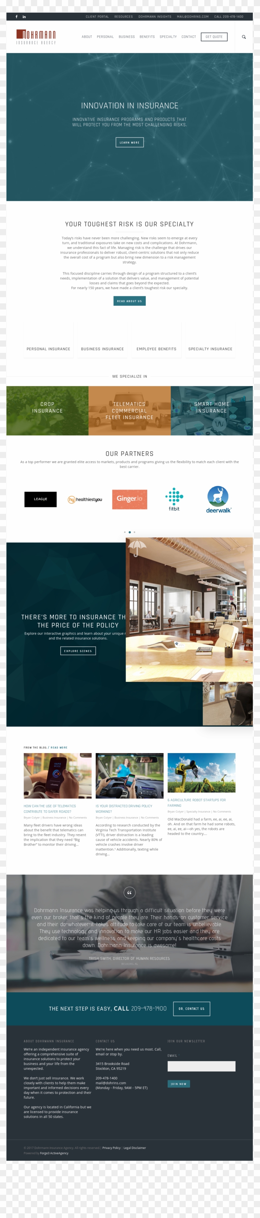 Dohrmann Insurance Agency Competitors, Revenue And - Website Clipart #4751836