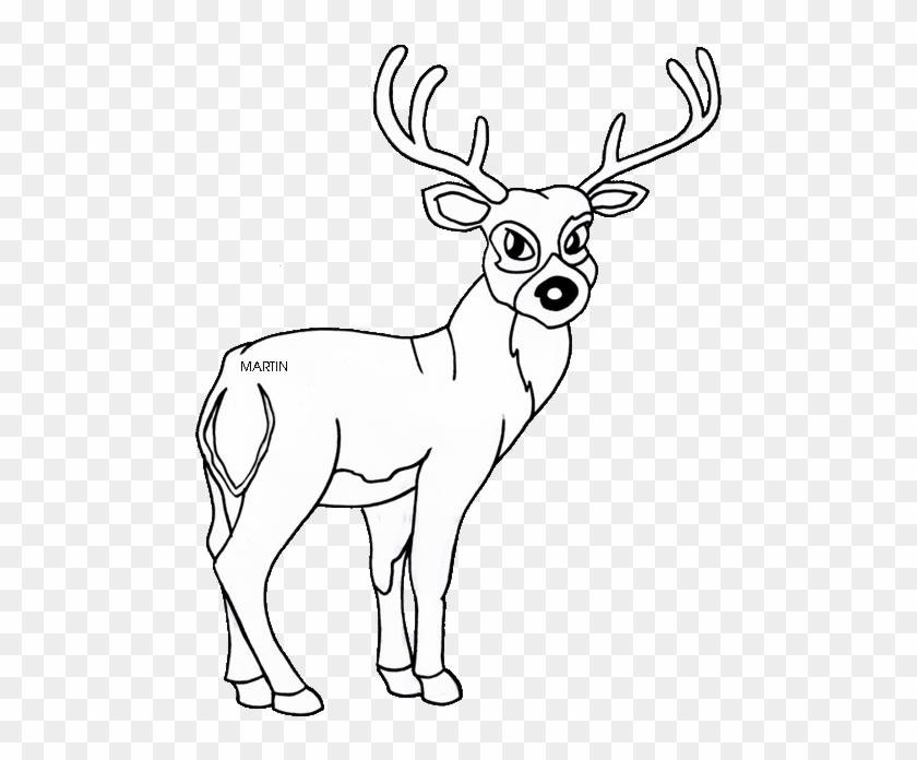Ohio State Animal - Elk Clipart