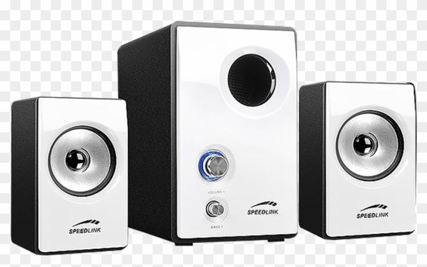 1 Subwoofer System, Black-white - Subwoofer Clipart