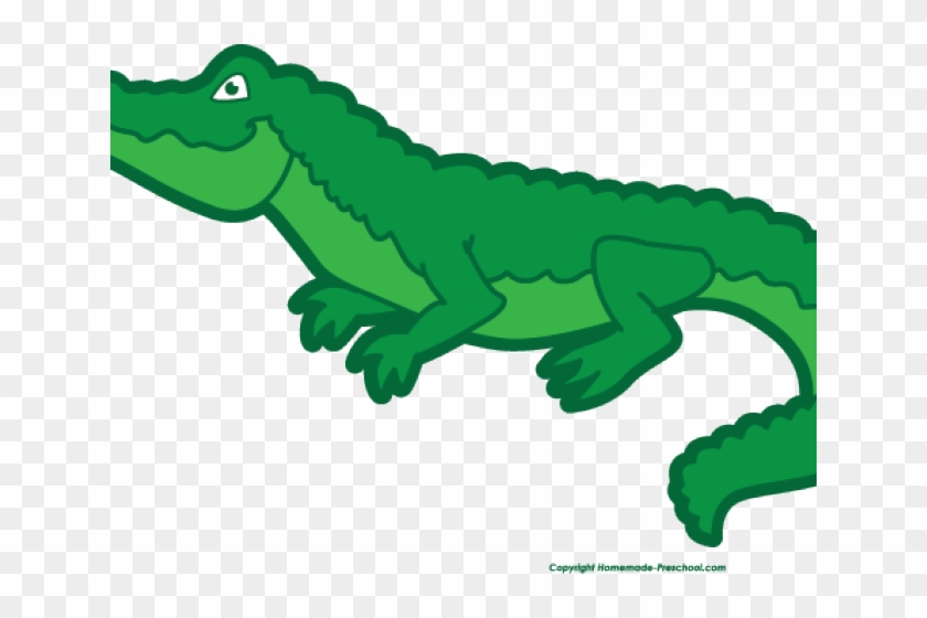 Alligator Clipart Preschool - Nile Crocodile - Png Download #4751961