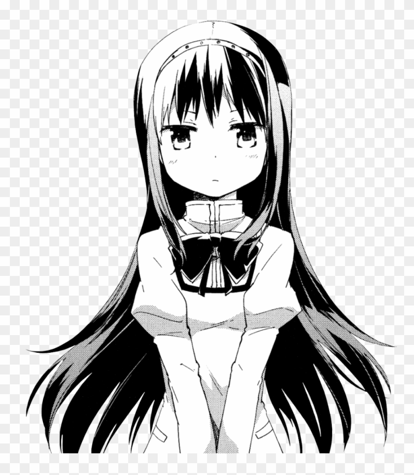 Manga And Pink - Puella Magi Madoka Magica Homura Manga Clipart