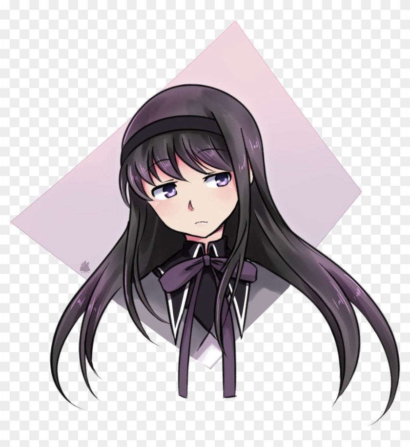 Tengo Feels De Madoka Magica, Es Uno De Mis Animes - Hime Cut Clipart