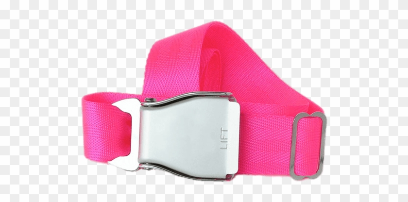Airplane Seat Belt Neon Pink - Belt Clipart #4752456