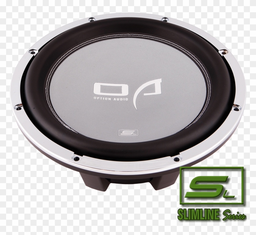 Slimline Series Subwoofer - Option Audio Subwoofer Clipart #4752517