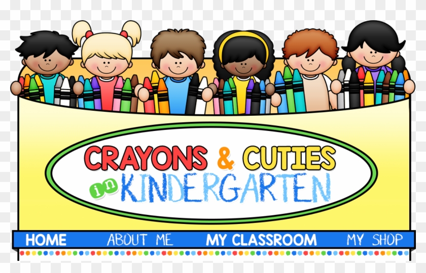 Crayon Clipart Kindergarten - Cartoon - Png Download