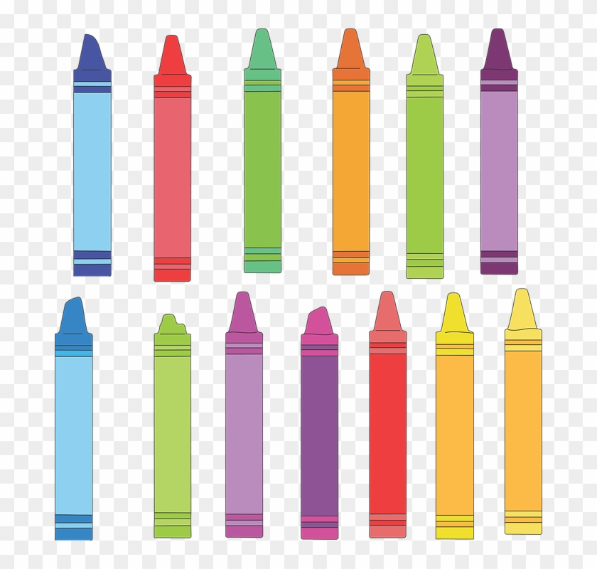 Crayon Art Drawing - Dessin De Crayon De Couleur Clipart #4752933