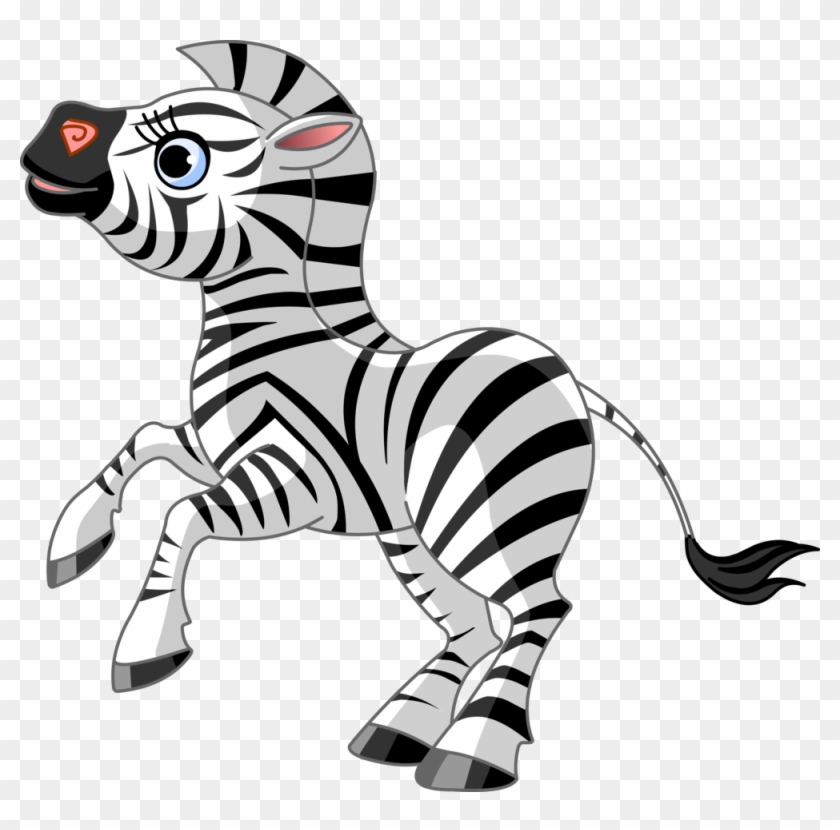 Zoo Clipart Zebra - Zoo Animals Clip Art - Png Download #4753388