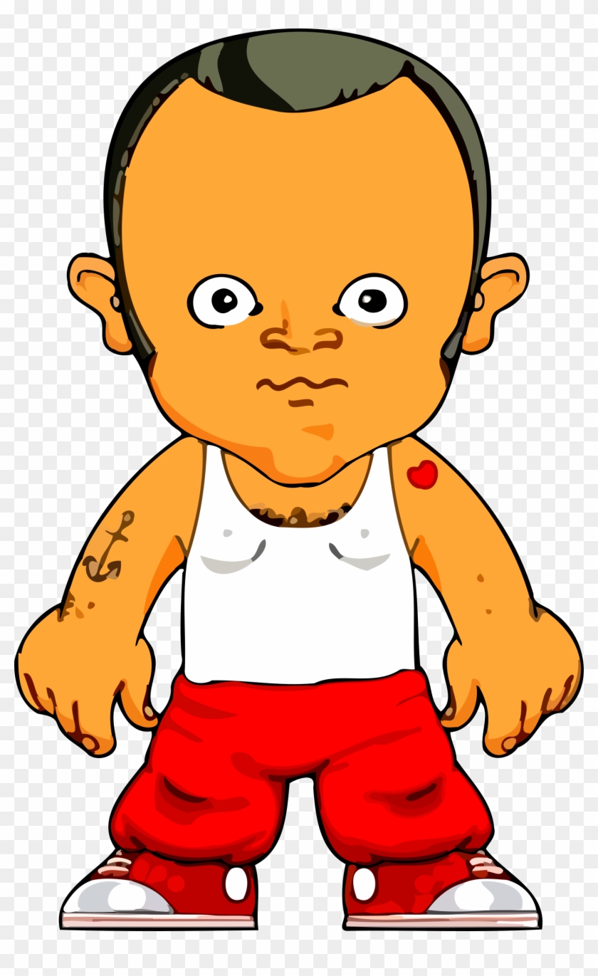 Dog Nose Spot - Big Man Cartoon Png Clipart