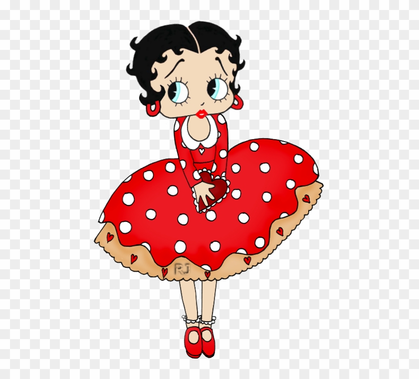 Betty Boop Valentine's Day Clipart