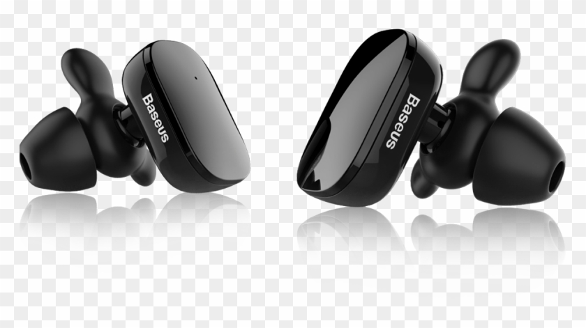 Bluetooth Earphones Waterproof Sport Headset In-ear - Baseus Encok W02 Truly Wireless Headset Clipart #4753706