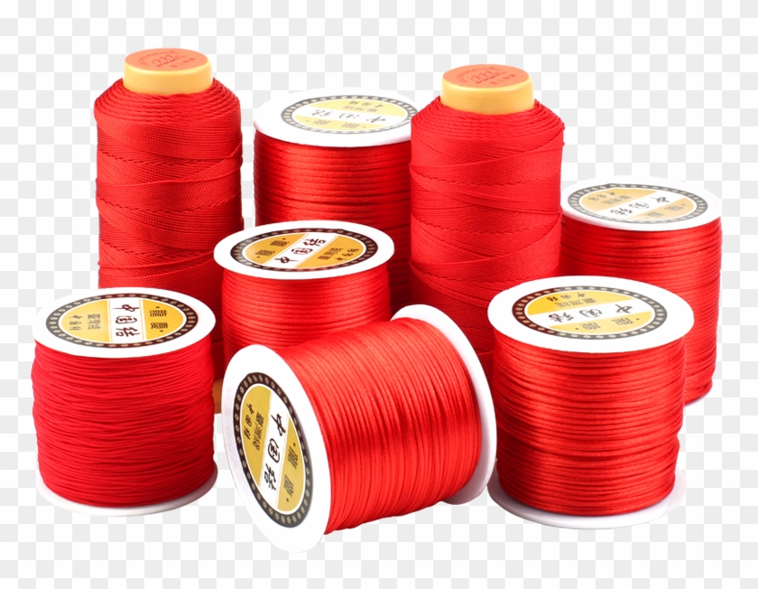 Red Rope Braided Rope Red Line Pendant Rope Lanyard - Electrical Wiring Clipart