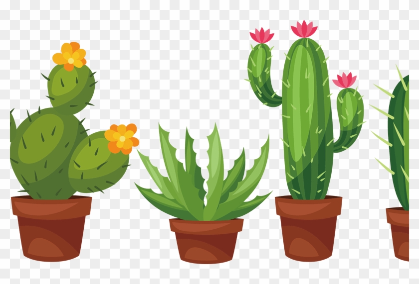 Cactus Flower Png Library Techflourish Collections - Transparent Succulent Clip Art