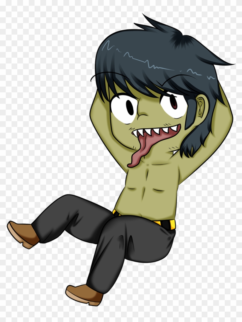 Murdoc Chibi - Murdoc Gorillaz Chibi Clipart #4754428