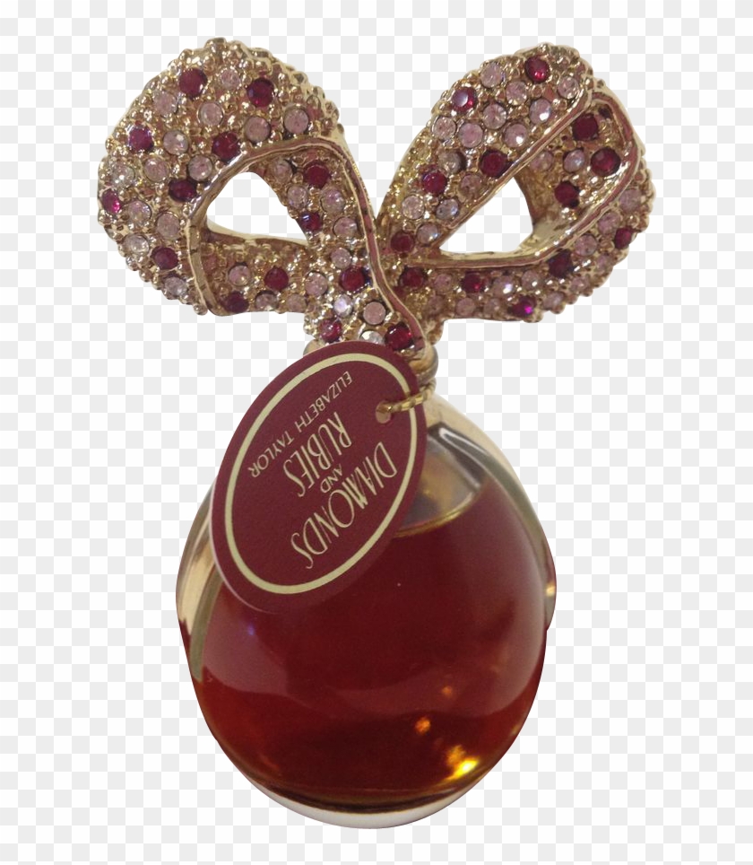 Elizabeth Taylor Diamonds And Rubies Pure Parfum - White Diamond And Rubies Perfume Clipart #4754464