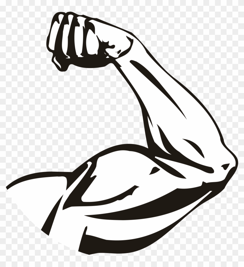 We Can Do It Muscle Poster Strong - We Can Do It Arm Clipart