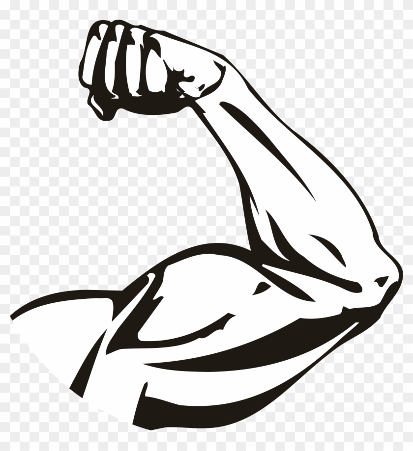 We Can Do It Muscle Poster Strong - We Can Do It Arm Clipart #4754581