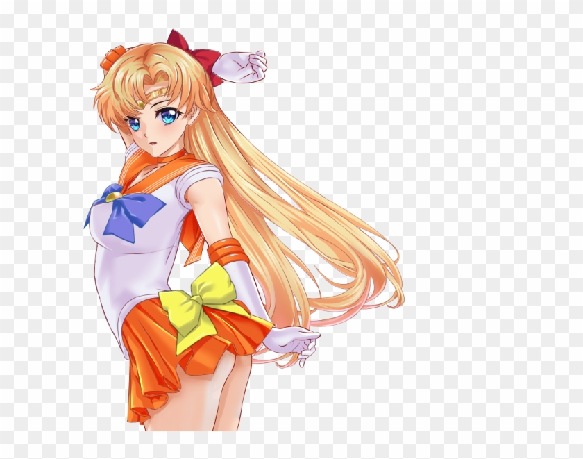 Aino Minako And Sailor Venus Drawn By Arion Canvas - Cartoon Clipart #4754792