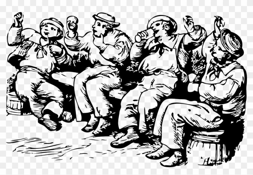 Drunk Sailors Partying Party Png Image Clipart