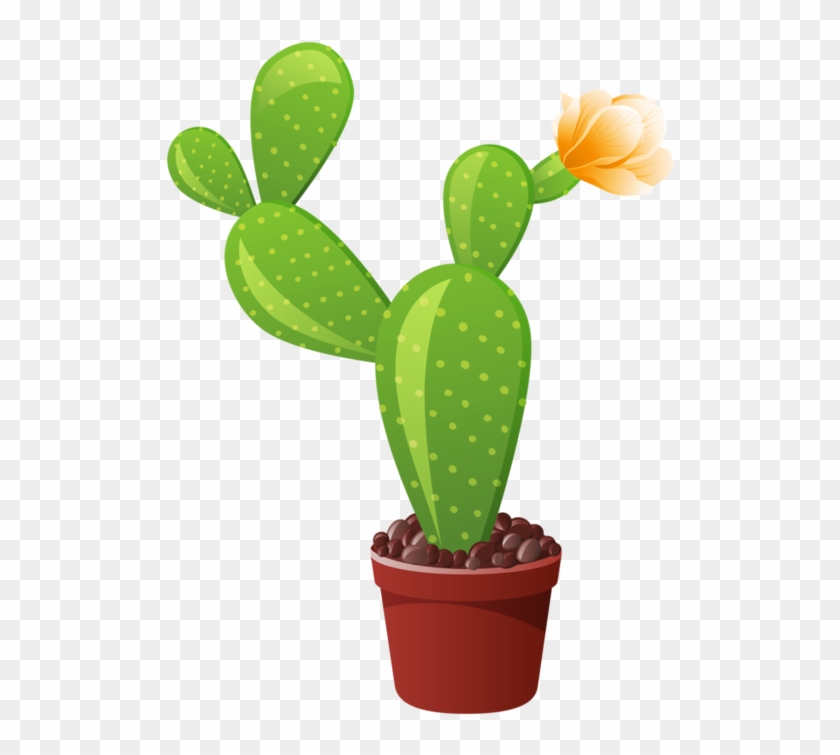 Cactus Flower Clipart Transparent Png Download - Green Objects Clipart Png #4754938