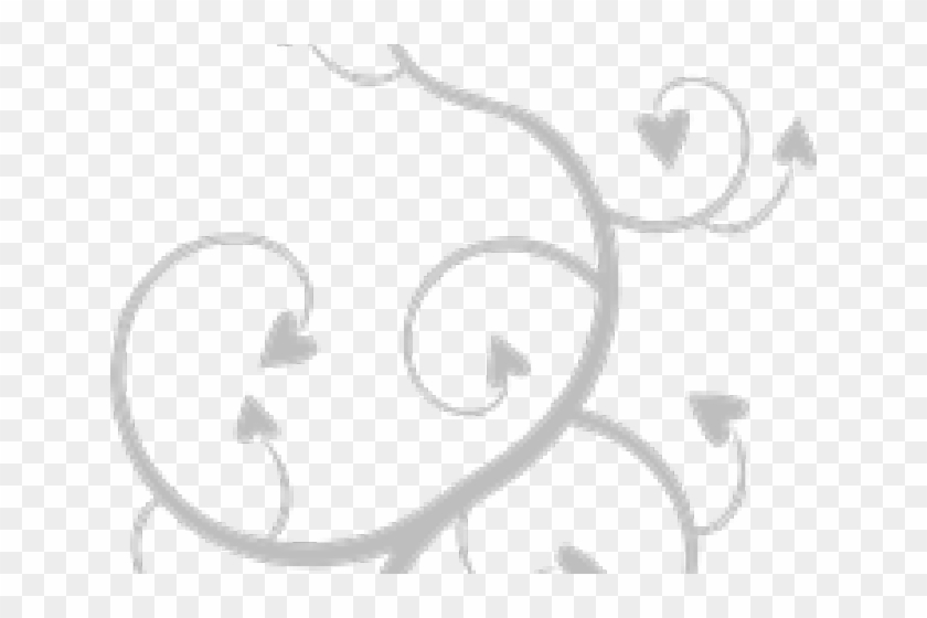 Steam Clipart Black And White - Clipart Swirl Heart - Png Download #4754972