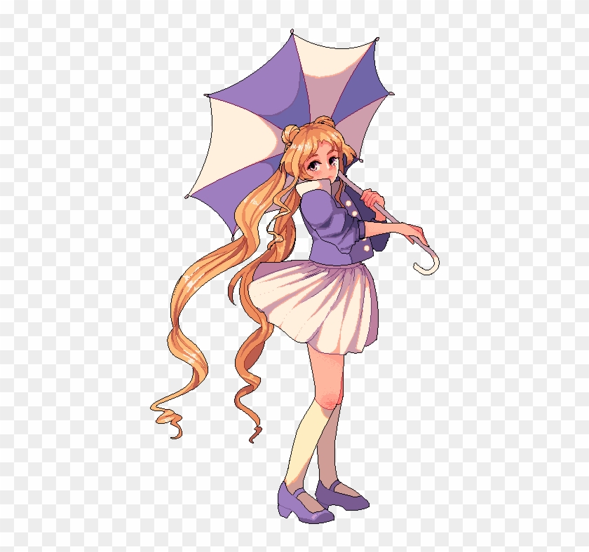 Sailor Moon Transparent Usagi Tsukino Scopophobia Artsyfartsy - Cute Png Transparent Sailor Moon Clipart