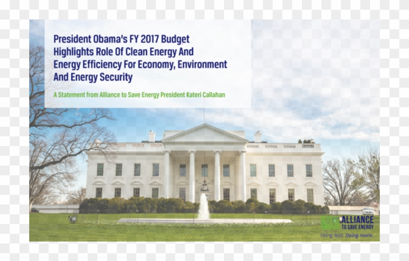 Of Specific Interest To Efficiency Advocates, The Budget - White House Clipart #4756677
