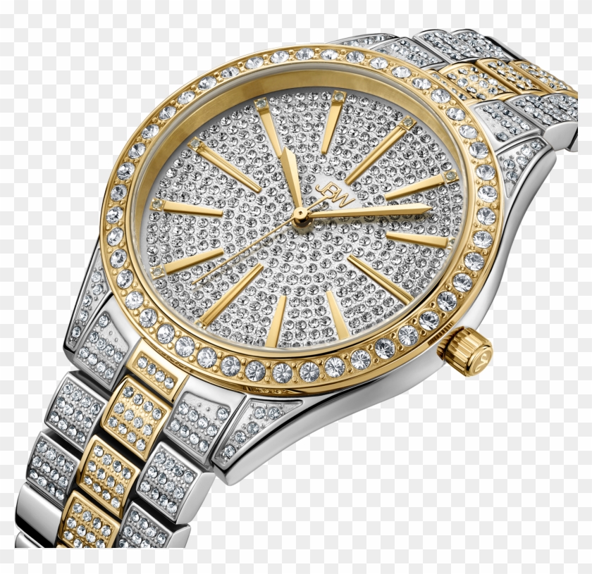 Jbw Women S J D Cristal Ctw - Transparent Diamond Watch Clipart #4756846