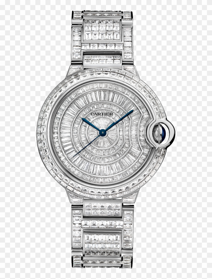Cartier Ballon Bleu De Diamonds Fake Watches Clipart #4756947