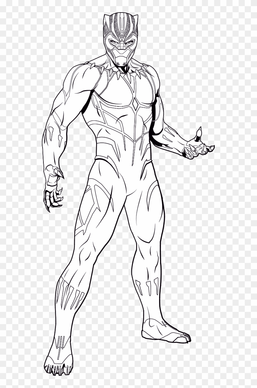 Black Panther - Illustration Clipart