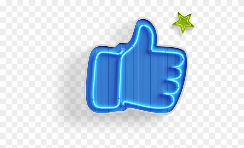 Virality - Like Neon Png Clipart #4758369