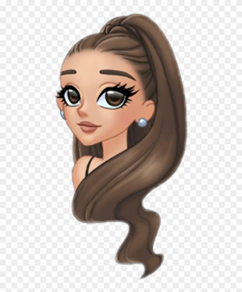 Png Image With Transparent Background - Ariana Grande Cartoon Drawings Clipart
