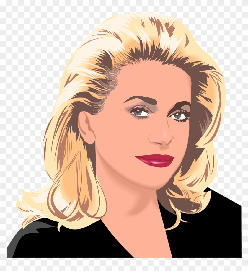 Catherine Deneuve Actress French Png Image - Catherine Deneuve Png Clipart