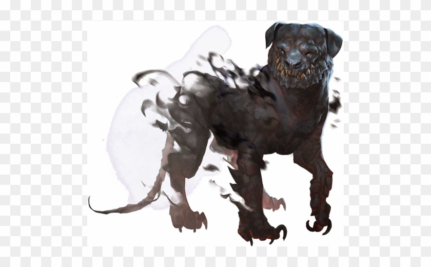 Shadow Mastiff - Dnd 5e Blink Dog Clipart #4758805