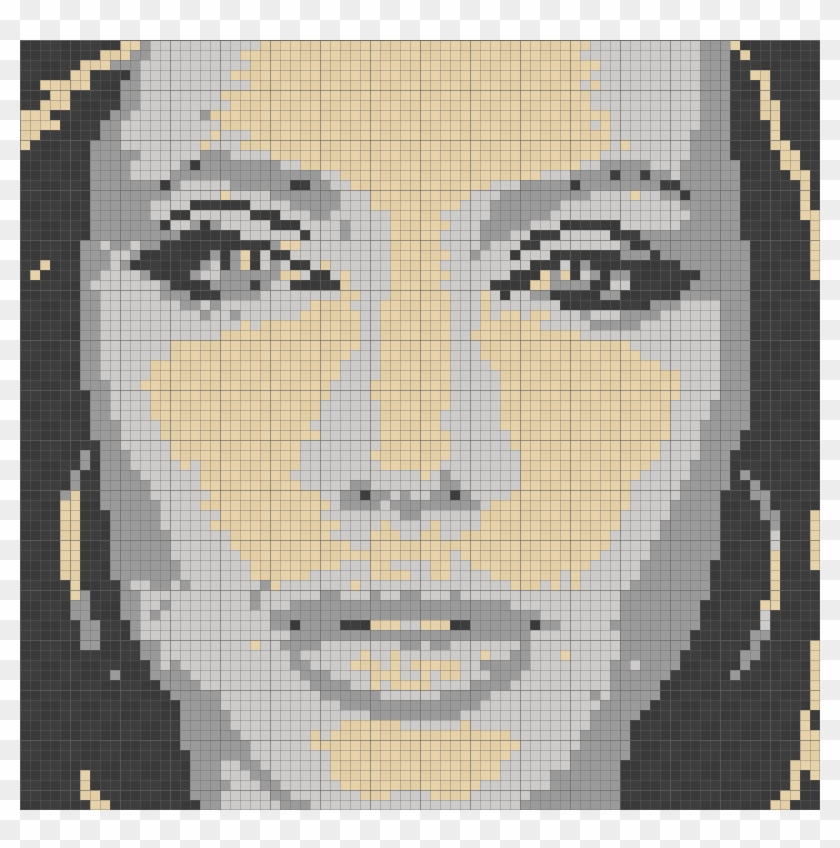 Level 8 - 53 - Actress - Cross-stitch Clipart #4758893