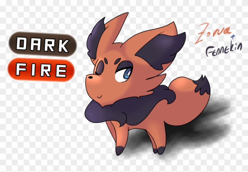 Kunzkunz On Twitter - Zorua Fennekin Fusion Clipart #4759167