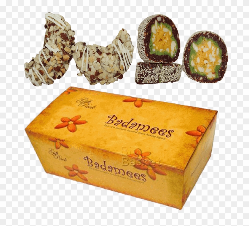 Dadu's Mithai Vatika Combo Of Badamees, Badam Danedar - California Roll Clipart #4759447
