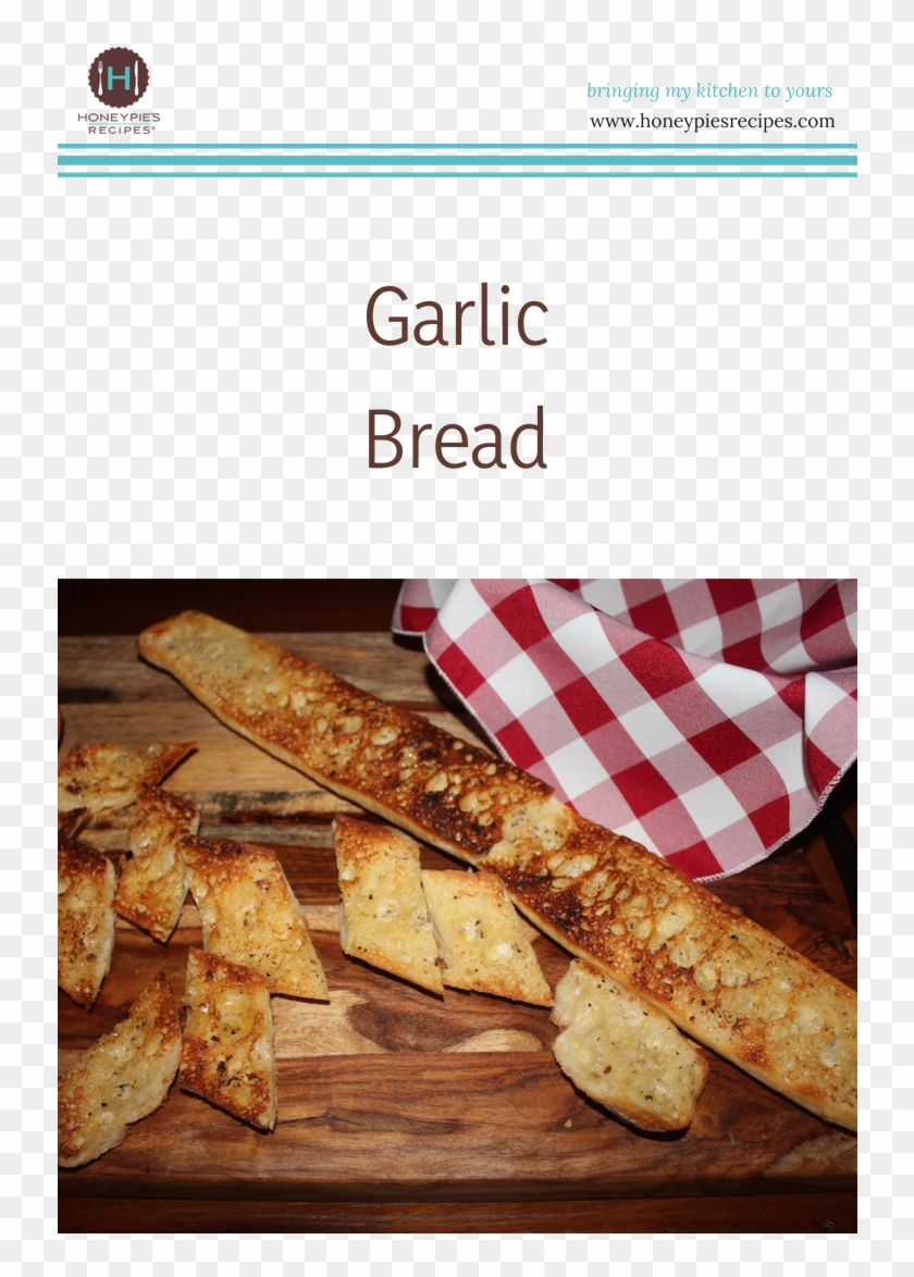 Garlic Bread Has A Crispy Crust And Soft, Buttery-garlicky - Junk Food Clipart #4759449