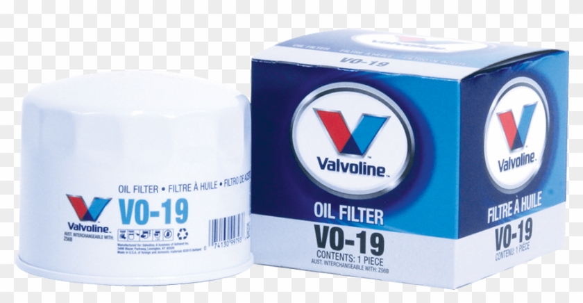 Vo-19 Oil Filter , Png Download - Valvoline Clipart #4759660